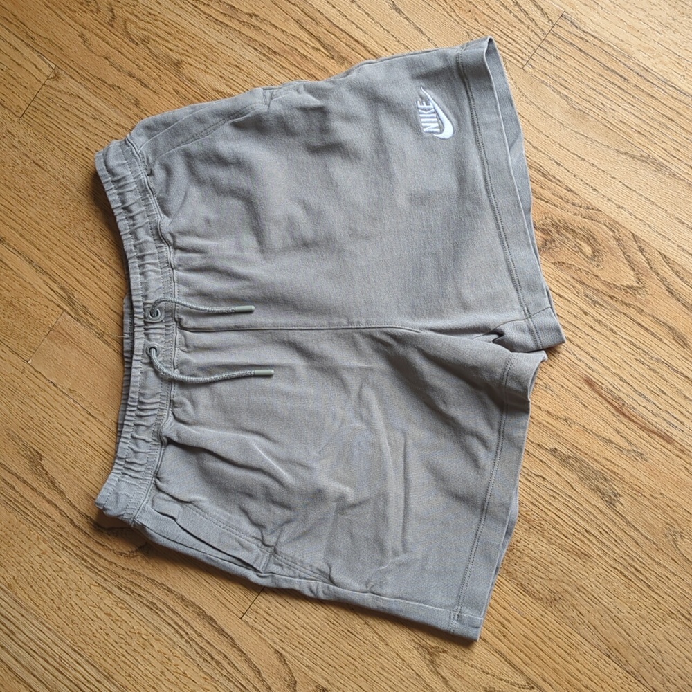 Nike Seafoam Green Fleece Shorts